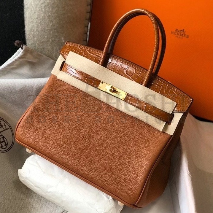H**me5 Touch Birkin 30cm Limited Edition Gold Bag Master Quality