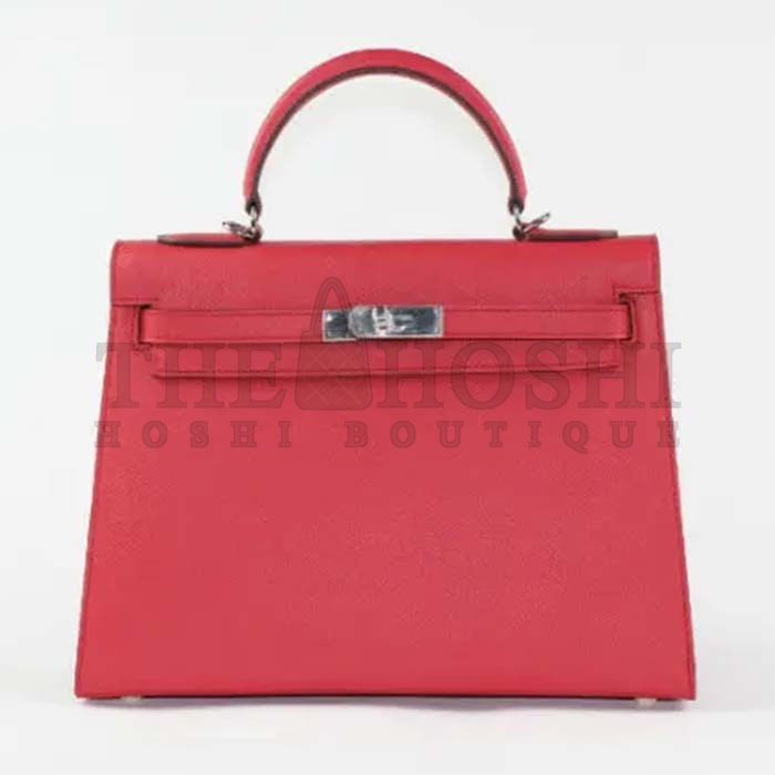 H**me5 Women Mini Kelly 20 Bag Epsom Leather Silver Hardware-Rose Master Quality