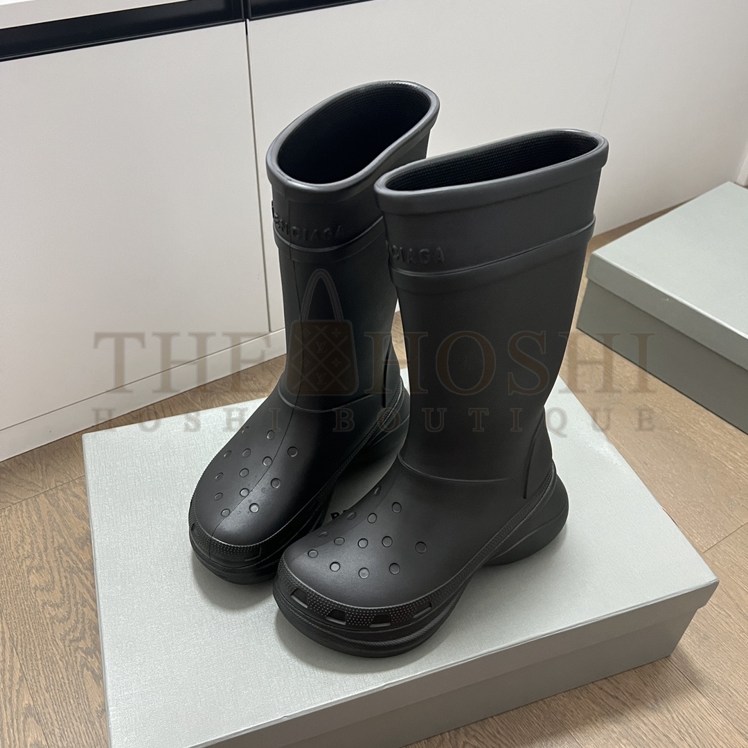 Ba1en*iaga x Cr0c5 boots Bottom thickness: 6cm Tube height: 28cm  size: 35-45 Master Quality