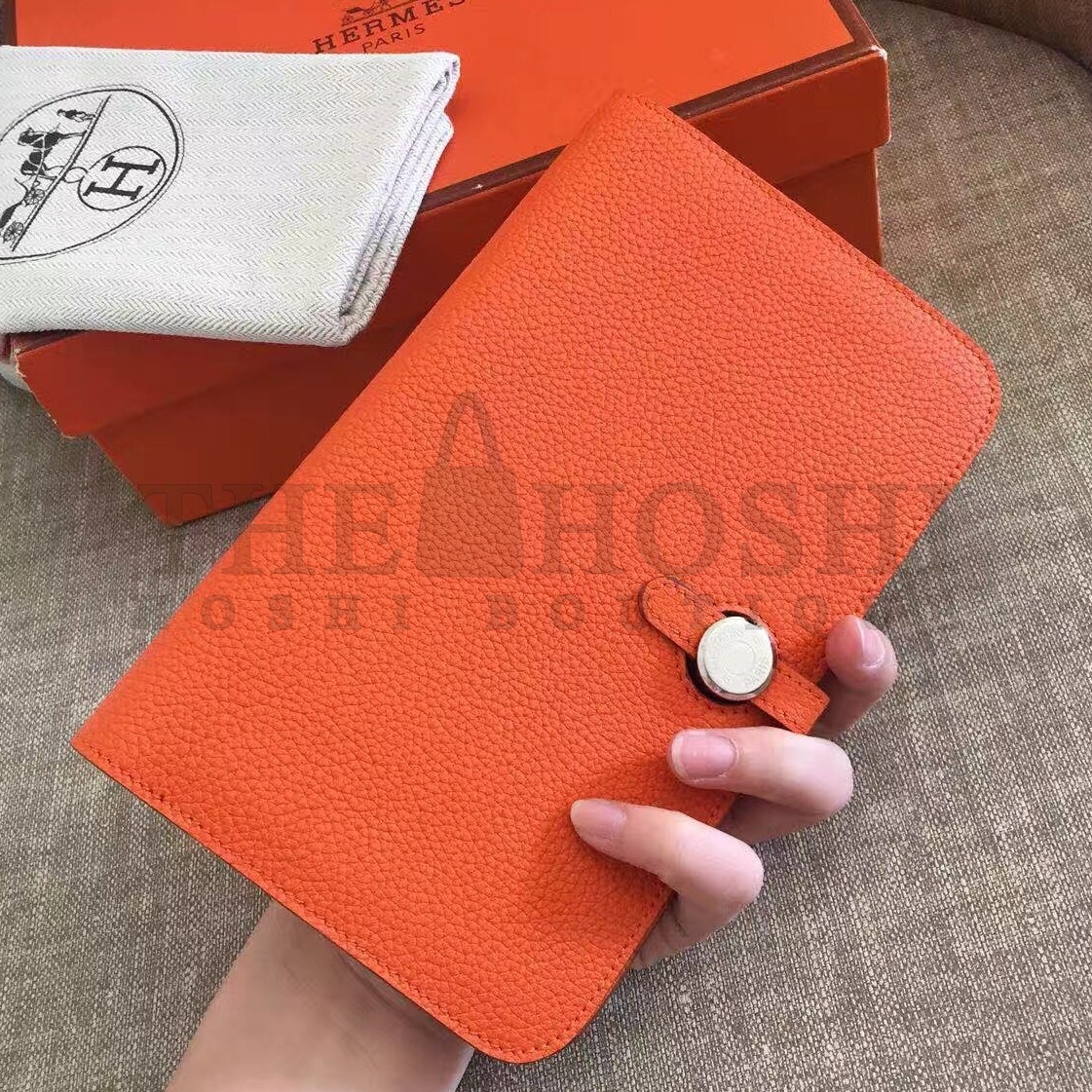 H**me5 Orange Dogon Duo Combined Wallet Master Quality