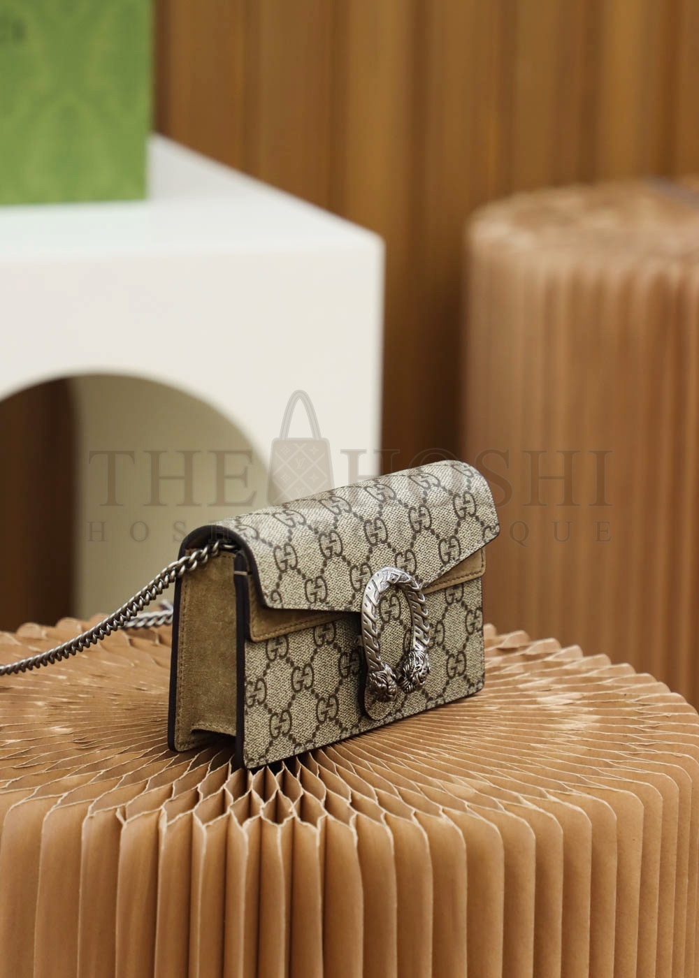 Gvc*1 GG Women Dionysus GG Svp*me Mini Bag-Sandy 16.5*10*4cm Master Quality