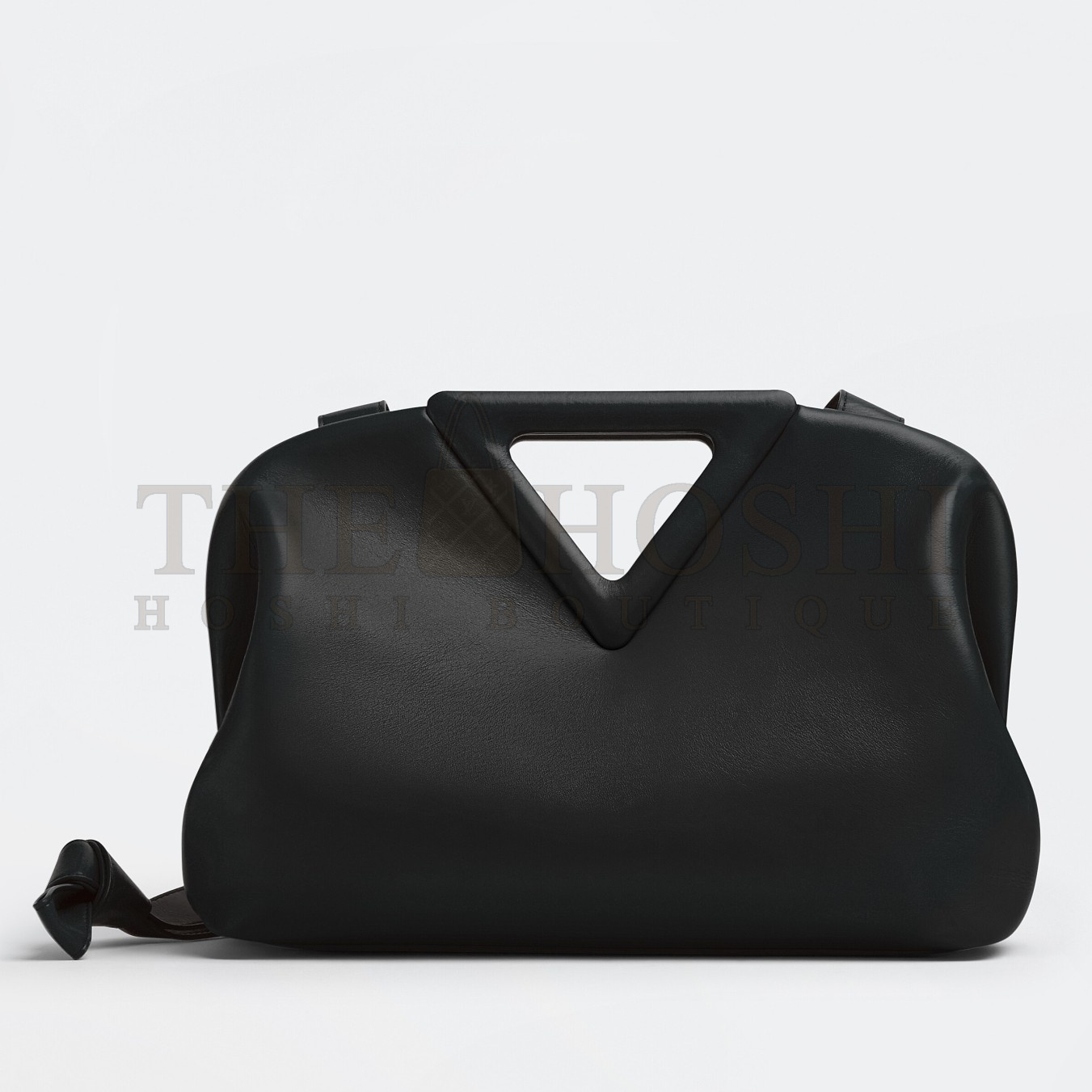 B0tt*ga Ven*ta Medium Point Top Handle Bag In Black Leather Master Quality