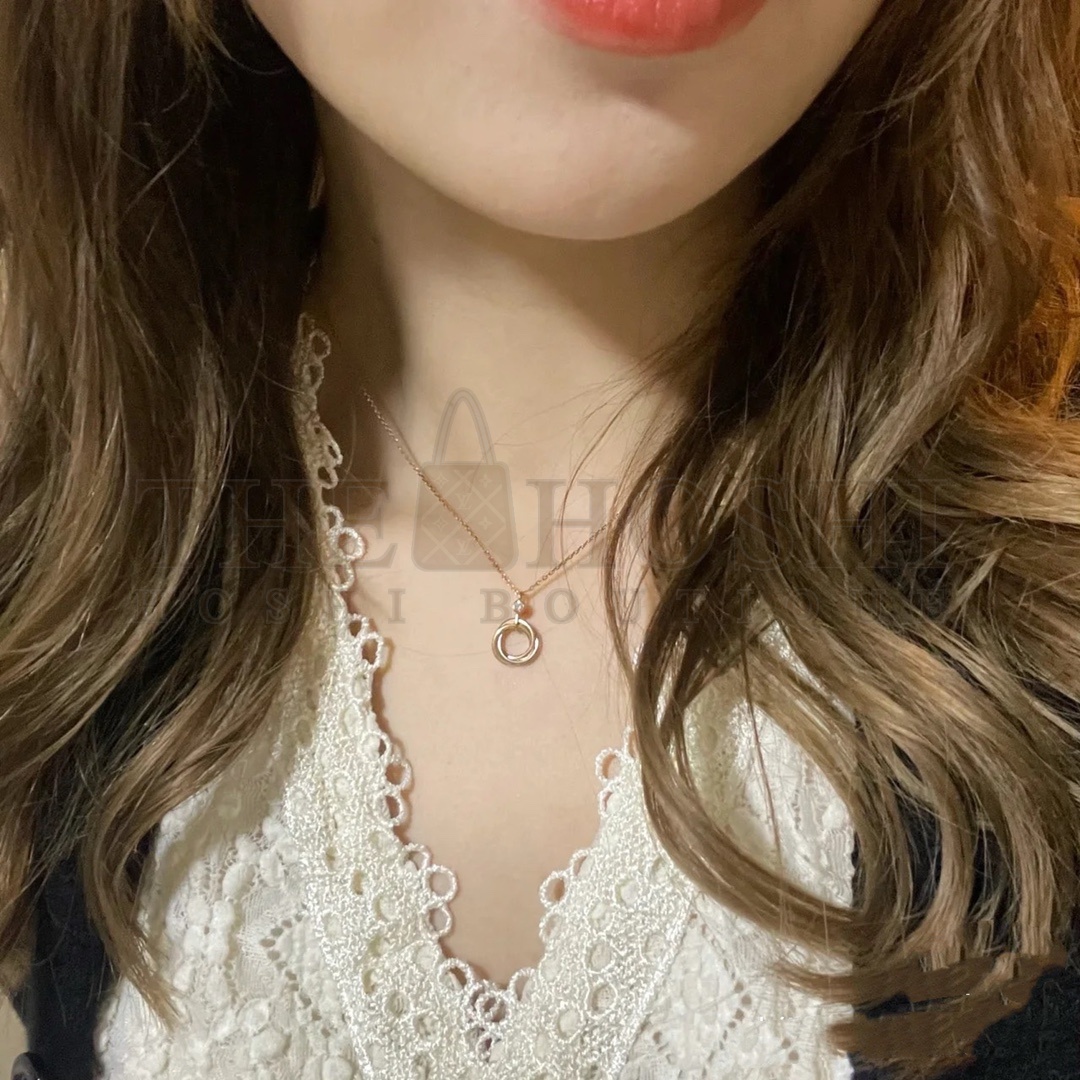 Ca*t1er TRINITY NECKLACE Master Quality