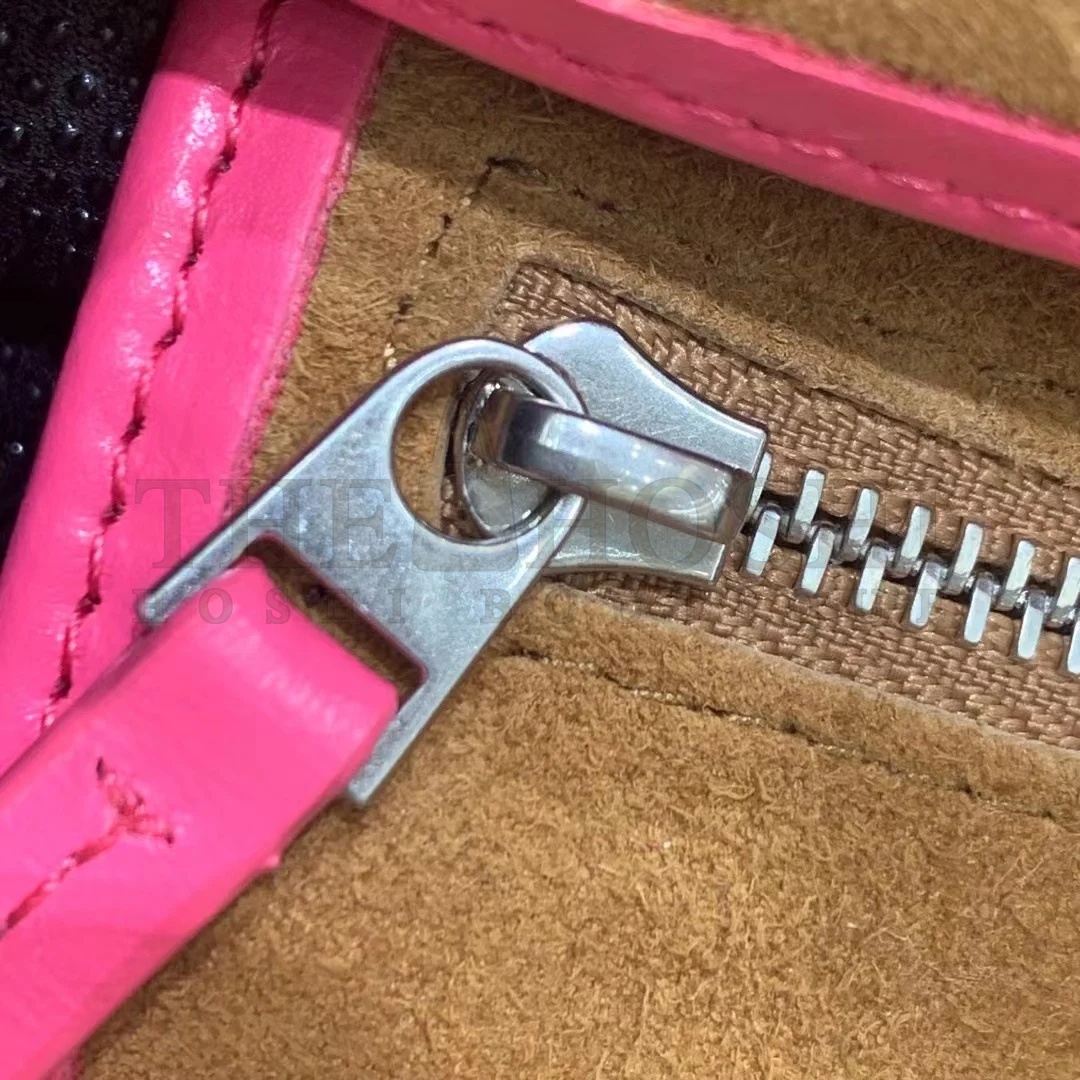 B0tt*ga Ven*ta Arco Mini Bag In Pink Intrecciato Leather Master Quality