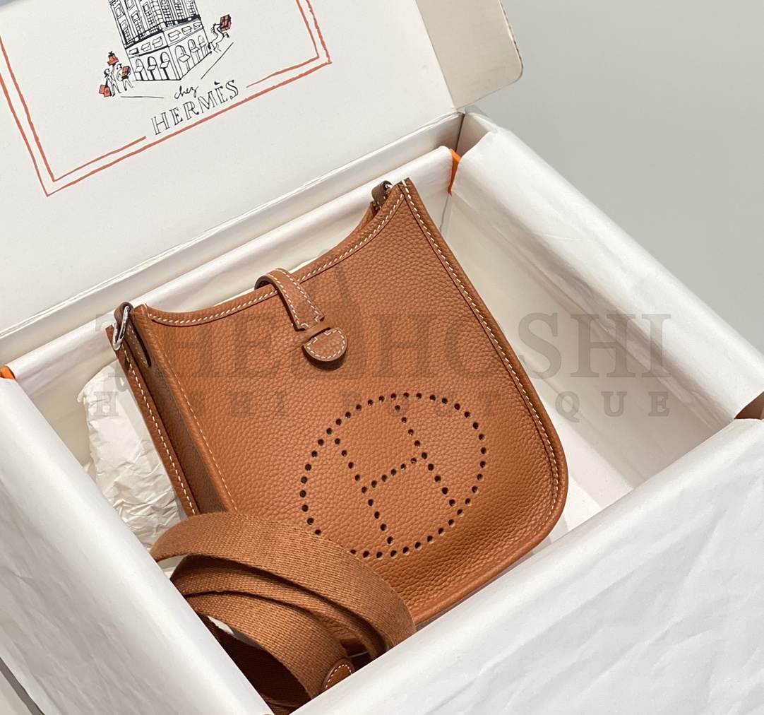 H**me5 Evelyne III Mini Bag In Clemence Leather Master Quality