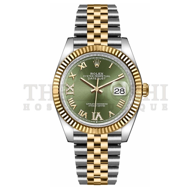 R01ex Datejust 36 Olive Green Dial Midsize Watch 126233 Master Quality