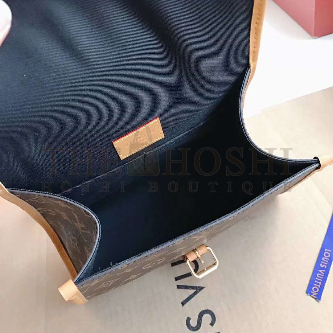 L0vis Vvtt0n LV Women LV Ivy Bag in Monogram Coated Canvas-Brown Master Quality