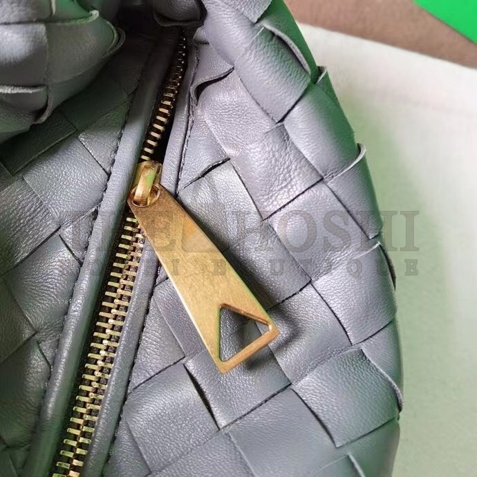 B0tt*ga Ven*ta Mini BV Jodie Bag In Thunder Woven Leather Master Quality