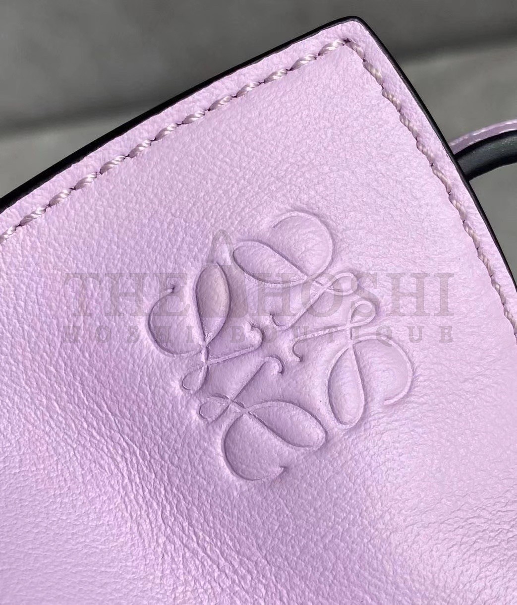 L0ew* Flamenco Clutch Bag In Bloom Orchid Calfskin Master Quality