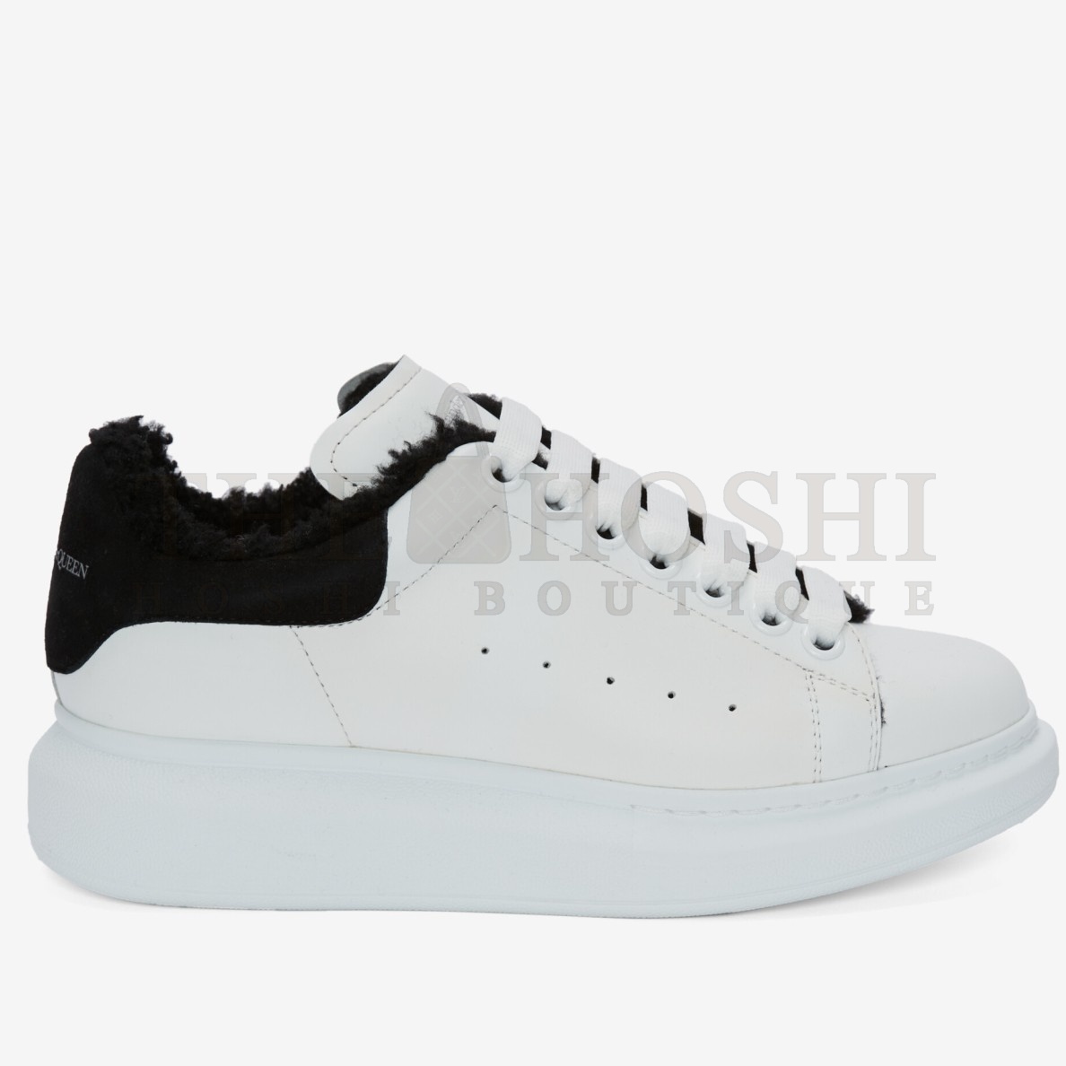 A1exa*der Mcqv*en Women's Oversized Sneakers With Black Shearling Master Quality