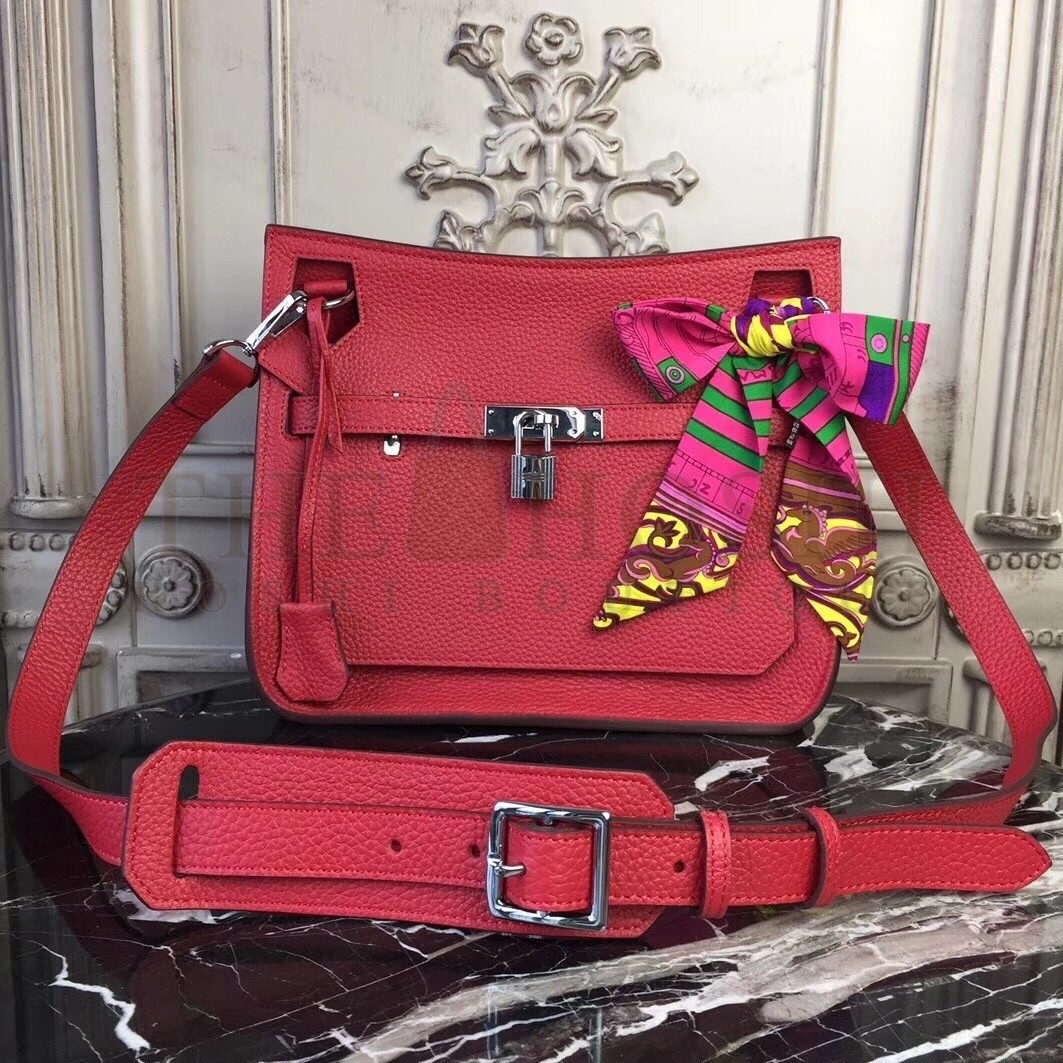 H**me5 Red Clemence Jypsiere 28cm Bag Master Quality