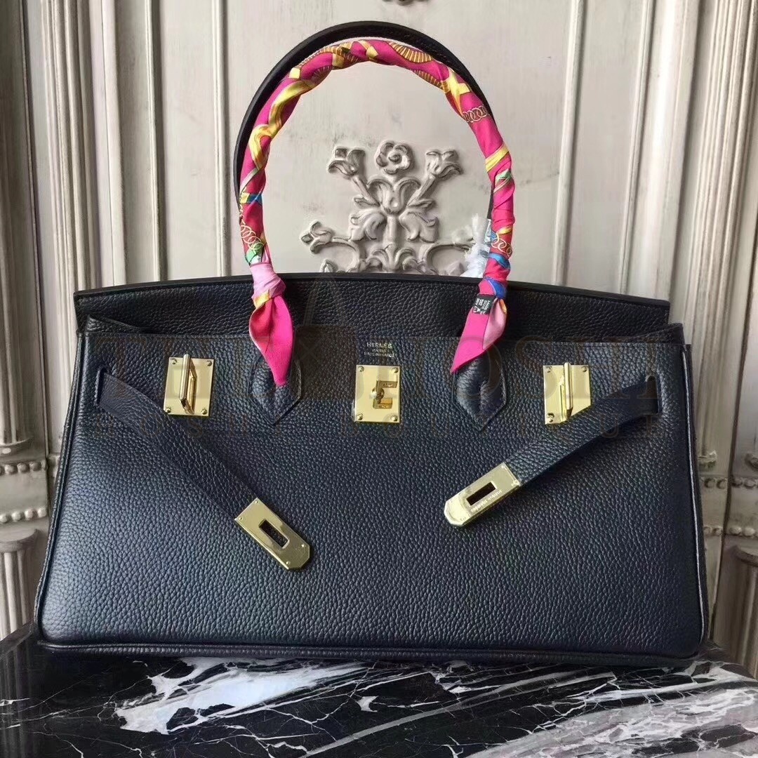 H**me5 Black JPG Birkin 42cm Shoulder Bag Master Quality