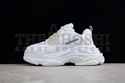 Ba1en*iaga Triple S Sneakers White/White/Black Master Quality