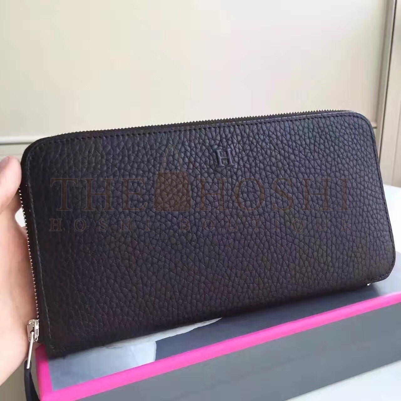H**me5 Black Clemence Azap Zipped Wallet Master Quality