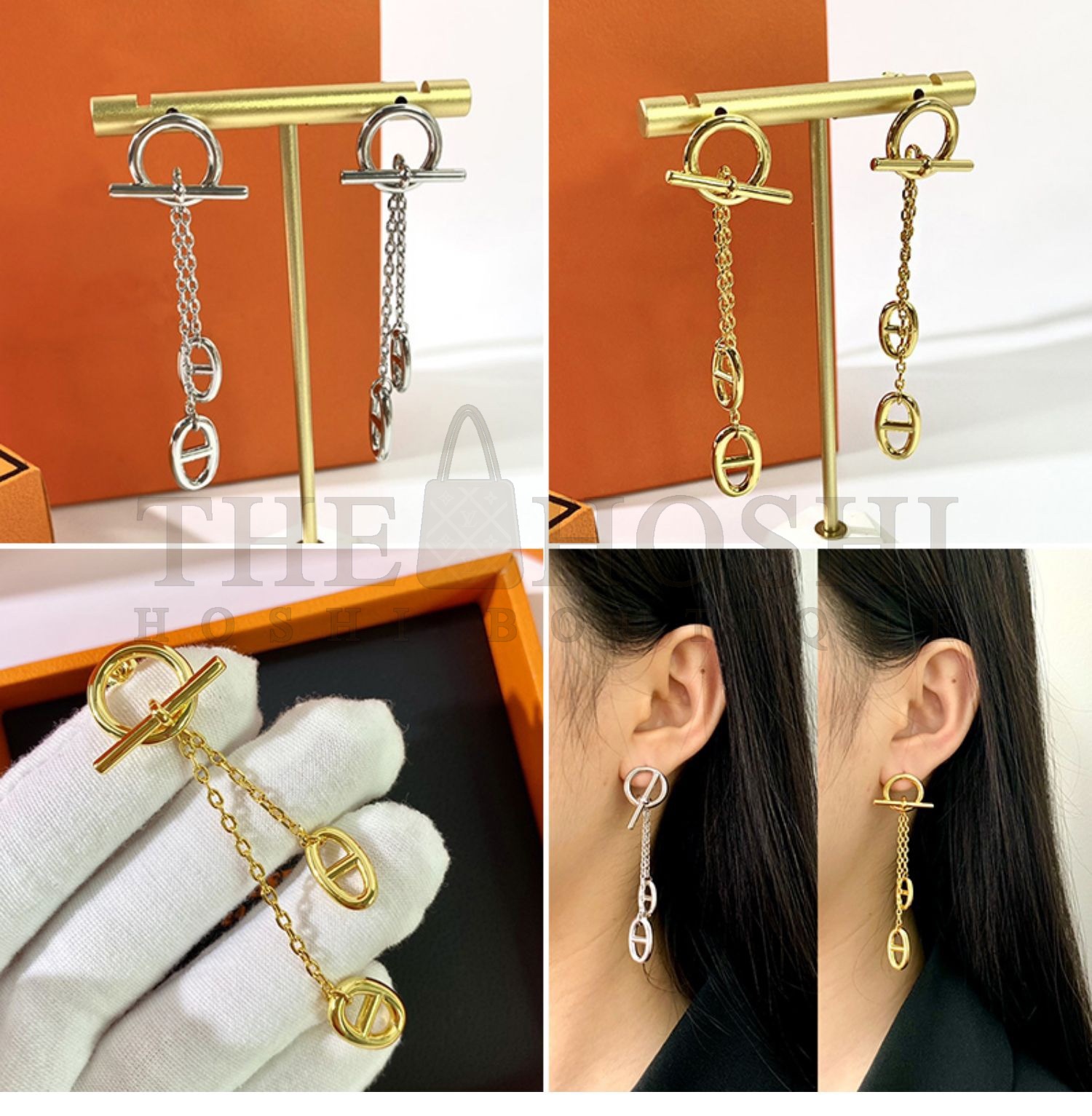 H**me5 Pig Nose Tassel Earrings Master Quality