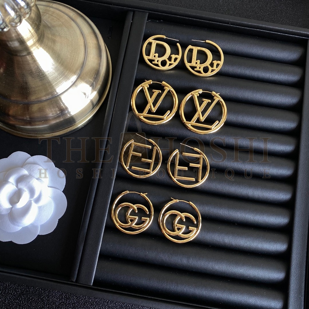 L0vis Vvtt0n Hoop Earrings LV size：4cm Master Quality