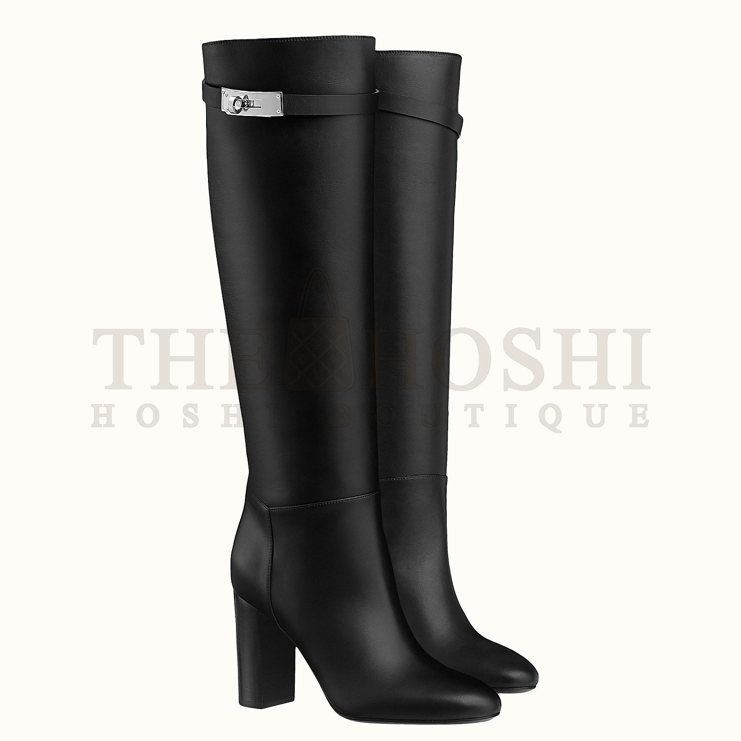 H**me5 Story Boots In Black Calfskin Leather Master Quality