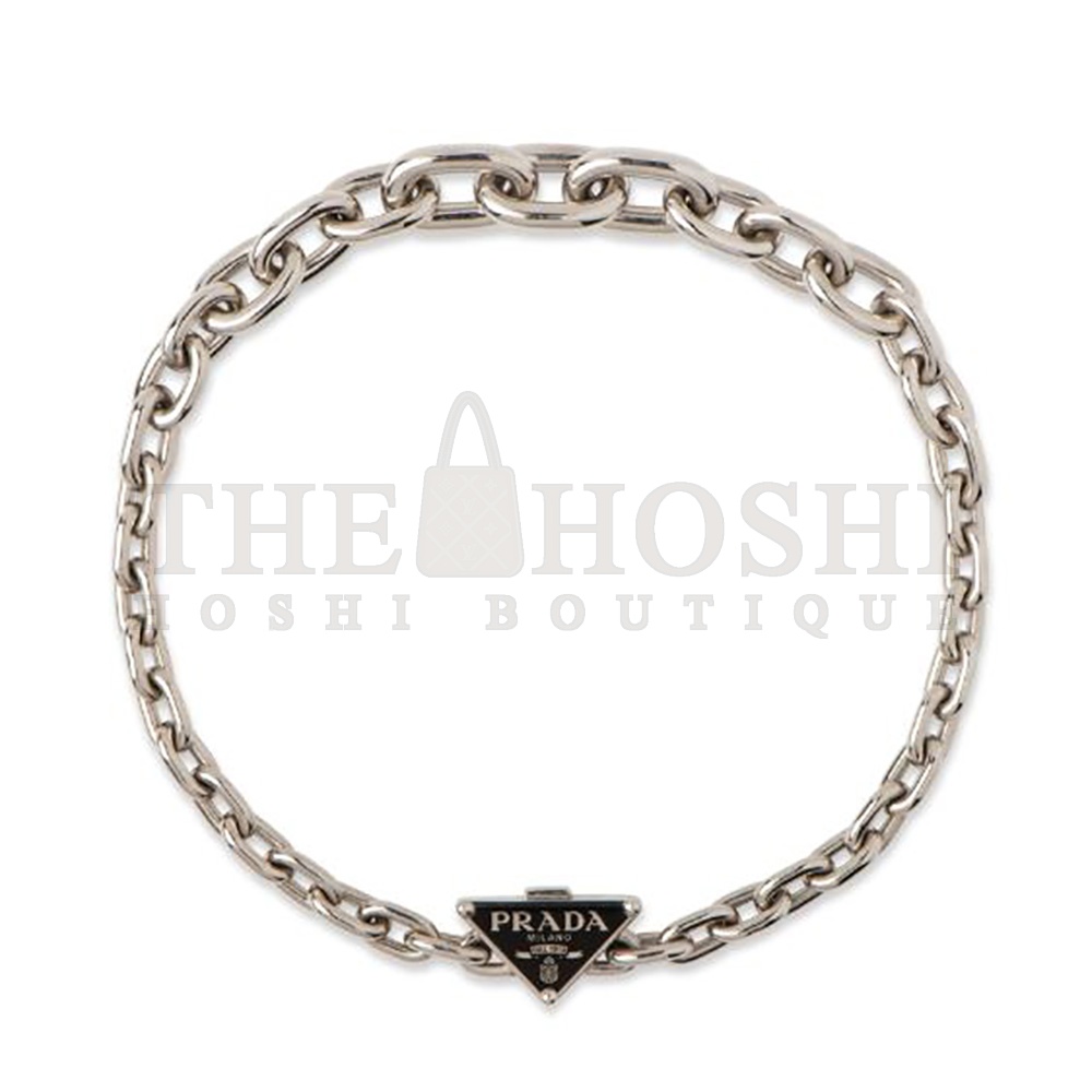 Pra*a Women Symbole Necklace 925 Sterling Silver Master Quality