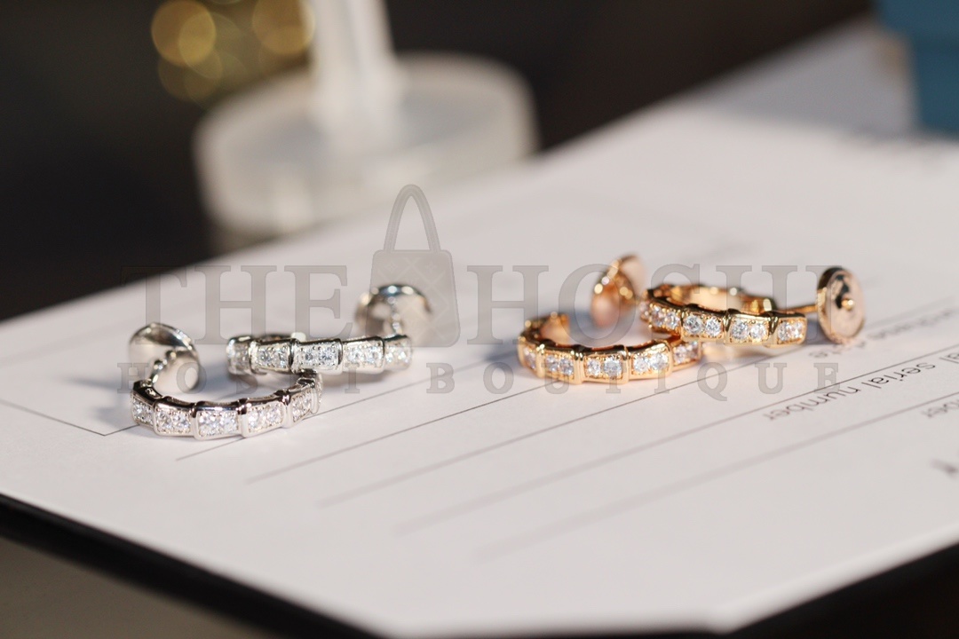 Bv1g*ai SERPENTI VIPER EARRINGS Master Quality