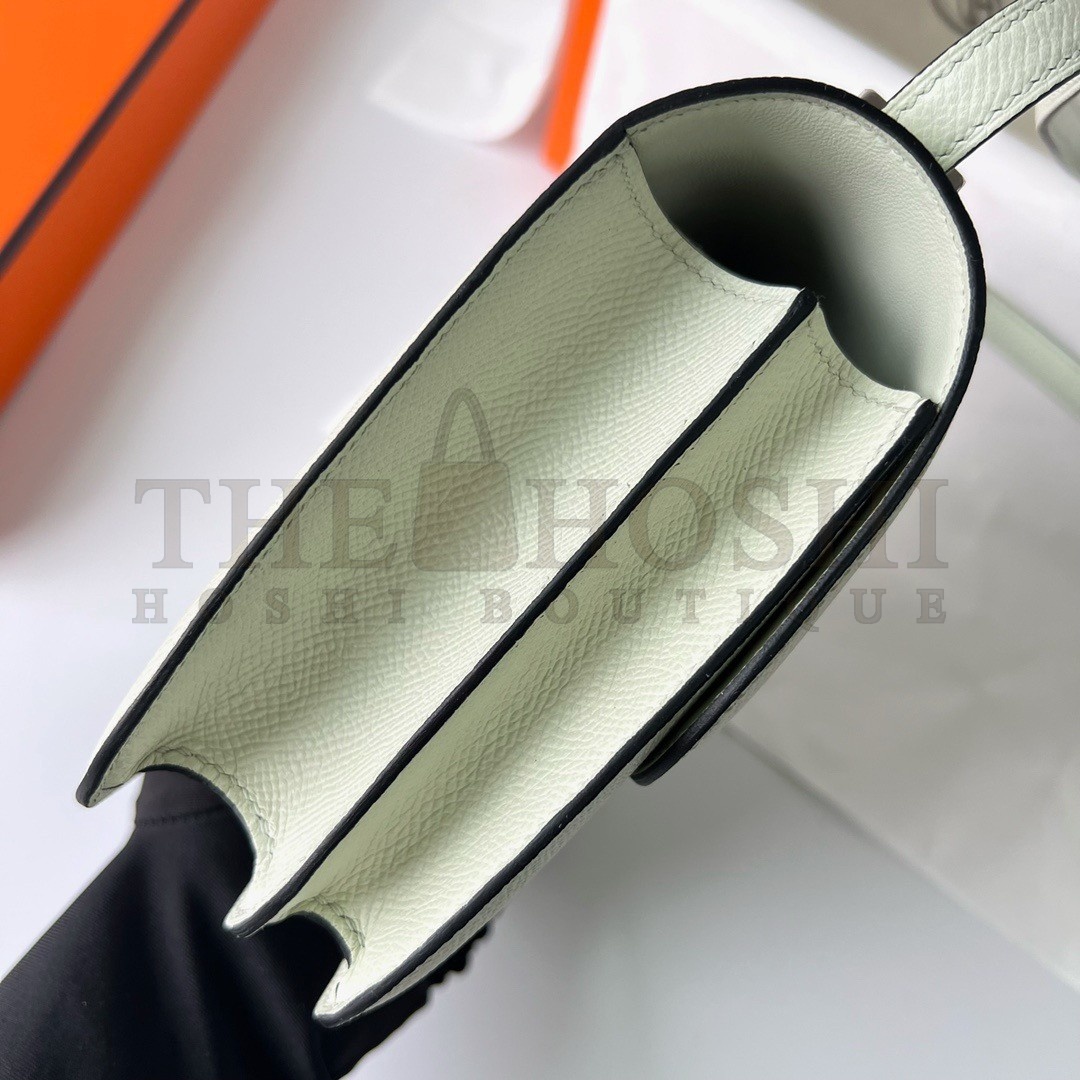 H**me5 Constance 1-18 Mirror Bag In Vert Fizz Epsom Calfskin Master Quality