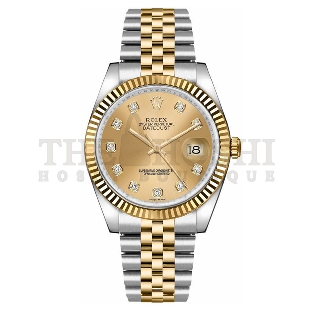 R01ex Datejust 36 Champagne D1am0nd Dial Watch 116233-0150 Master Quality