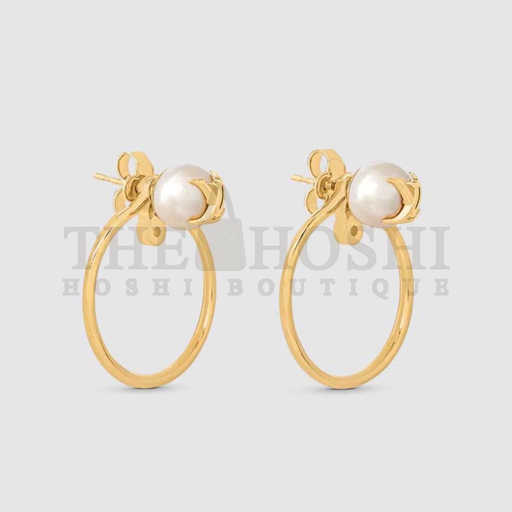 L0vis Vvtt0n Women LV Eclipse Pearls Earrings Master Quality