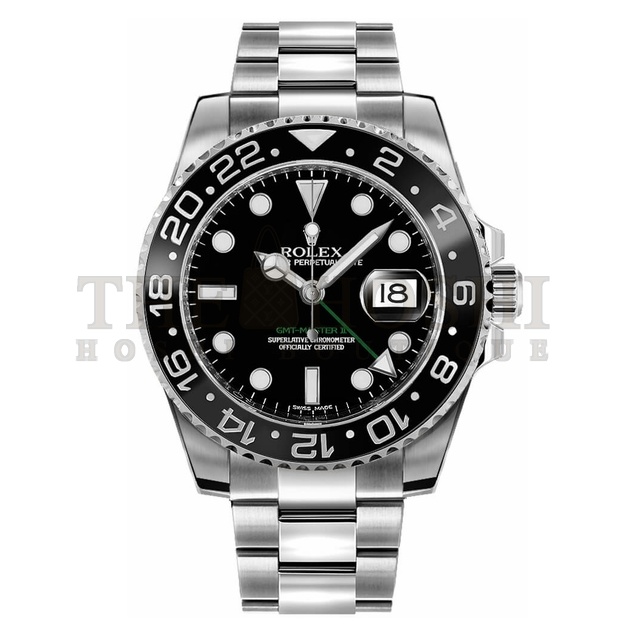 R01ex GMT-Master II Black Dial Oystersteel Men's Watch 116710LN-0001 Master Quality