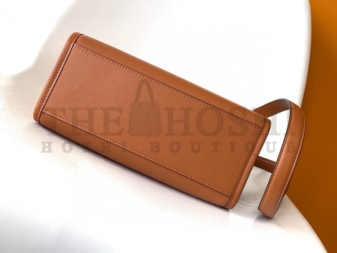 F**di Sunshine Small Tote Bag In Brown Calfskin Master Quality