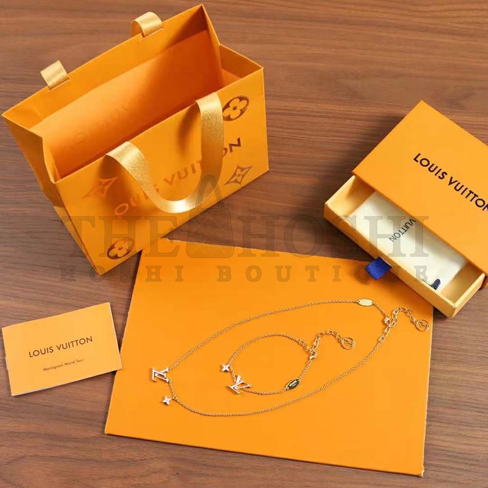 L0vis Vvtt0n Women LV Iconic Enamel Necklace-Pink Master Quality