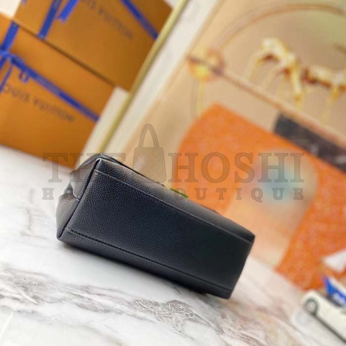 L0vis Vvtt0n LV Women Madeleine BB Handbag Black Monogram Empreinte Grained Cowhide Master Quality