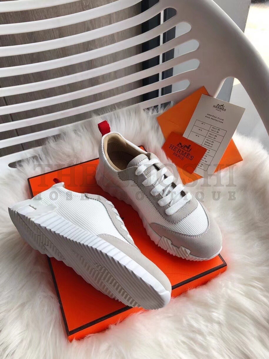H**me5 Bouncing Sneakers In White Canvas Master Quality