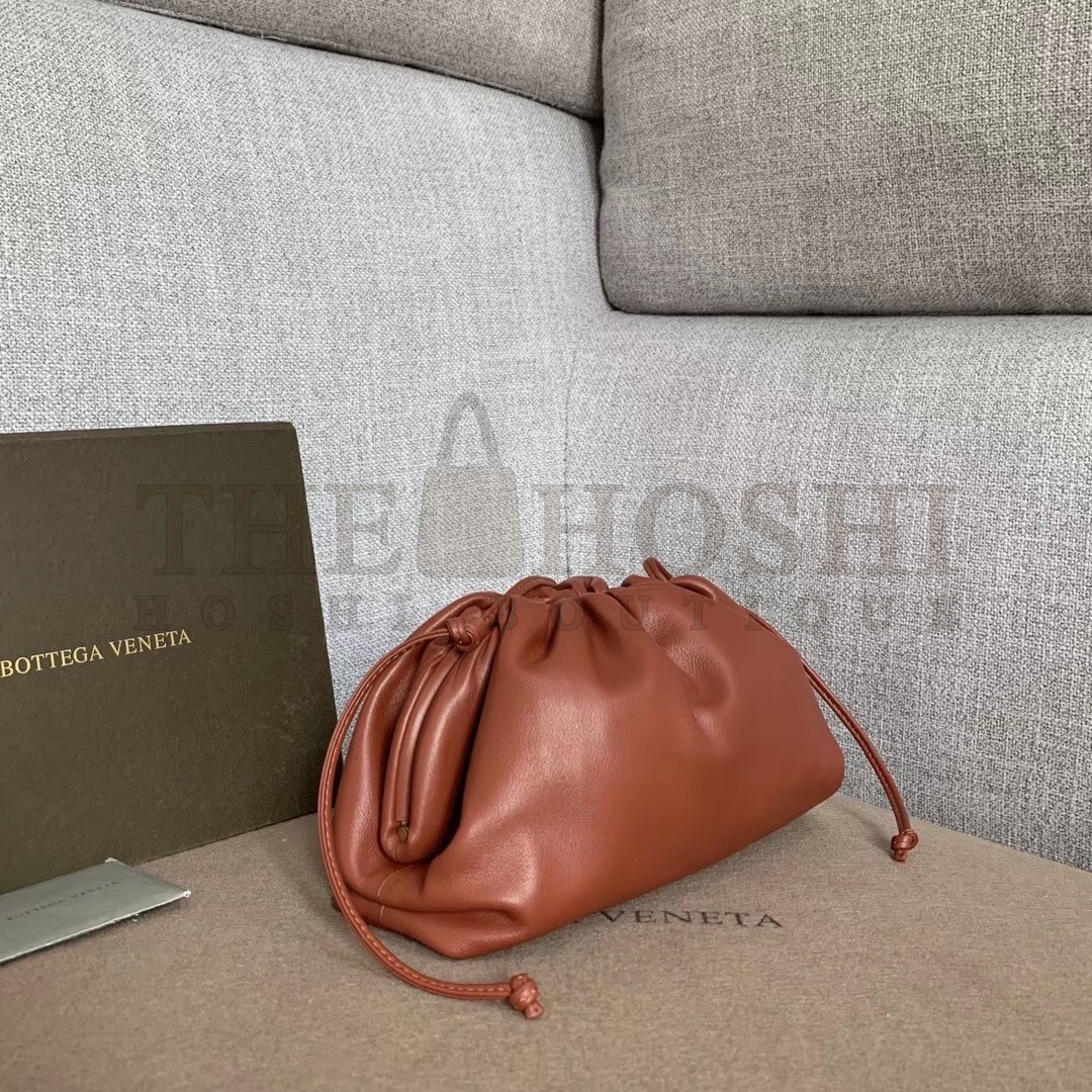 B0tt*ga Ven*ta Pouch Mini Bag In Rust Calfskin Master Quality