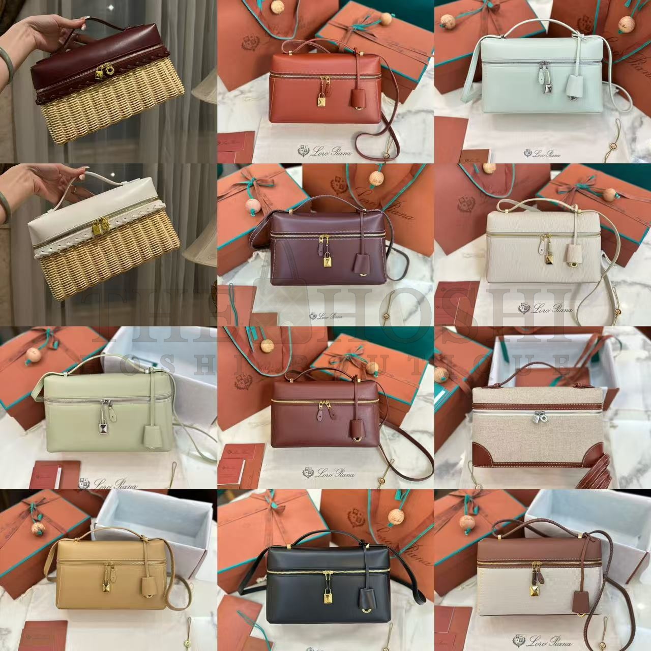 L0r0 P1ana Extra Bag L27 in Leather Size 27x16x10cm Master Quality