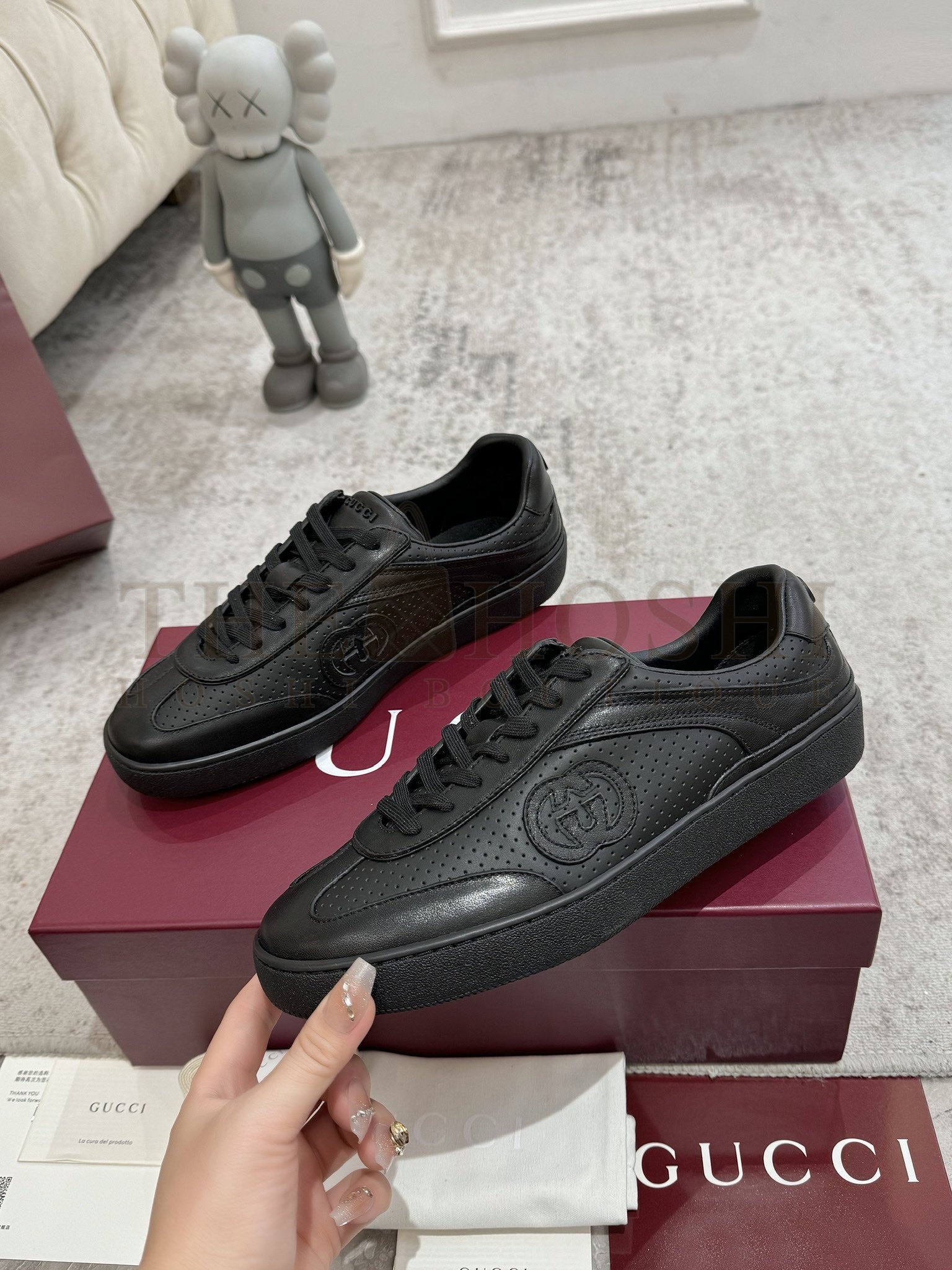 Gvc*1 2025 Leather Sneakers  TPU Sole Shearling Lining 39–46 Master Quality