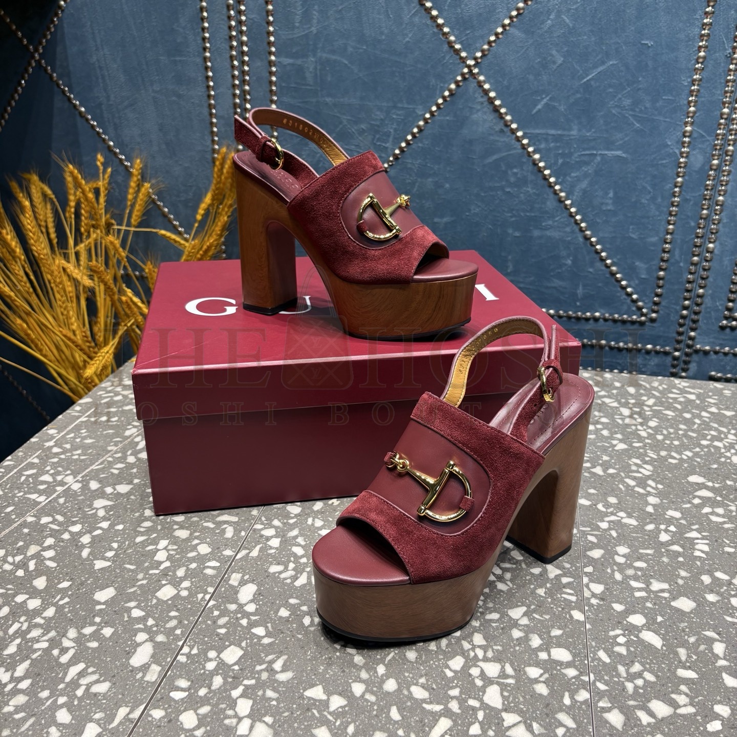 Gvc*1 GG Spring Summer 25 Platform Slide Sandals 35-41 Master Quality