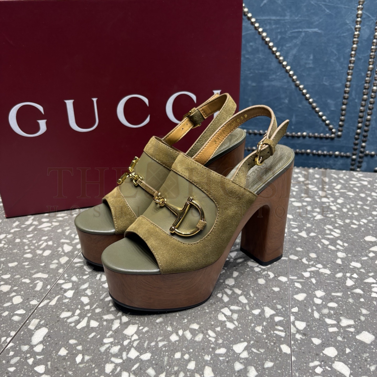 Gvc*1 GG Spring Summer 25 Platform Slide Sandals 35-41 Master Quality