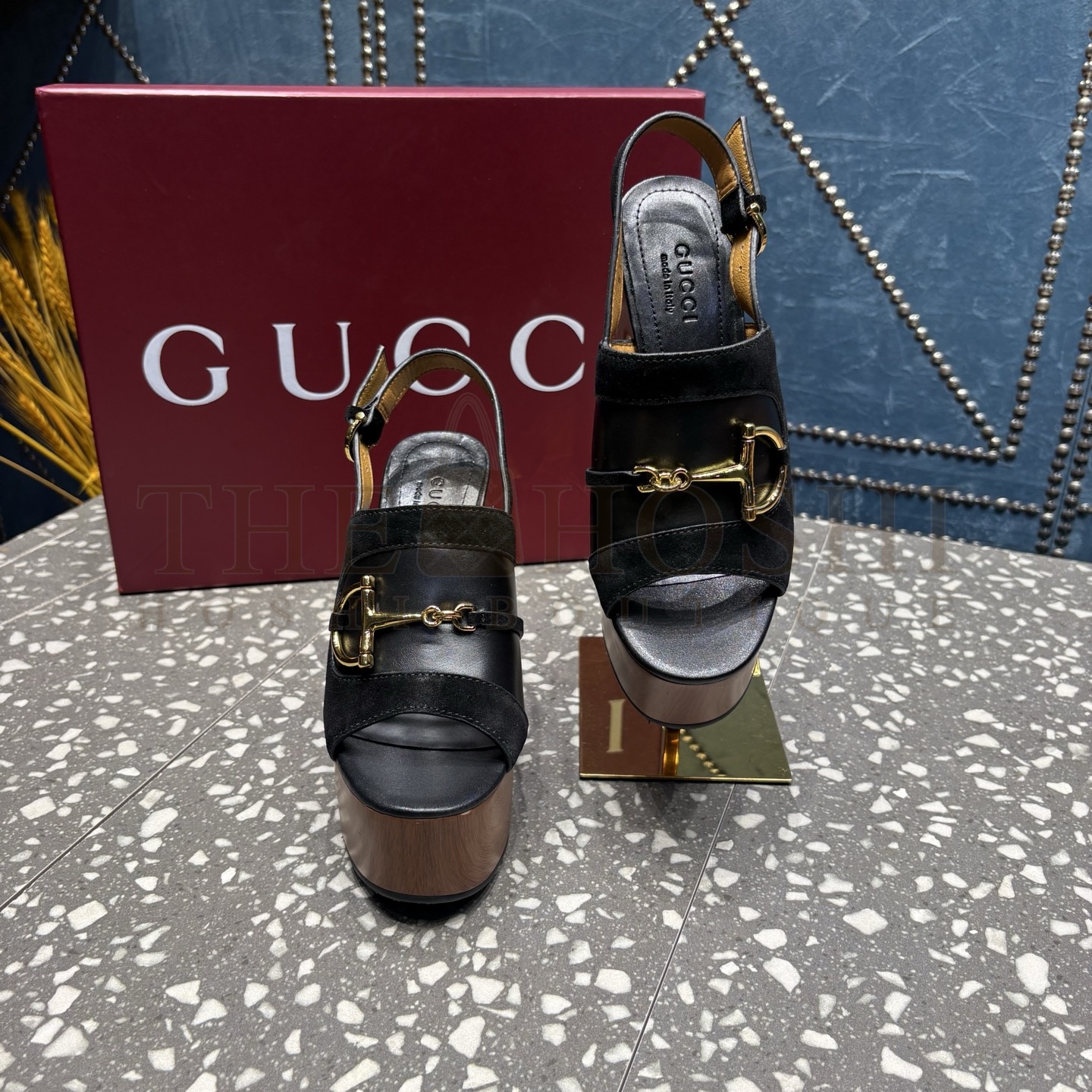 Gvc*1 GG Spring Summer 25 Platform Slide Sandals 35-41 Master Quality