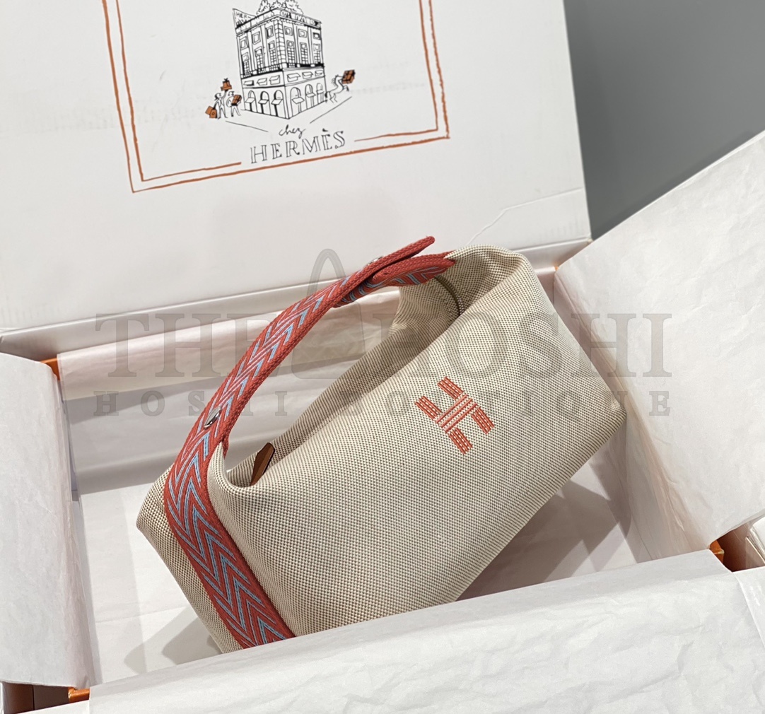 H**me5 H**me5 Trousse Bride-A-Brace Toiletry Bag 25x21x14cm Master Quality