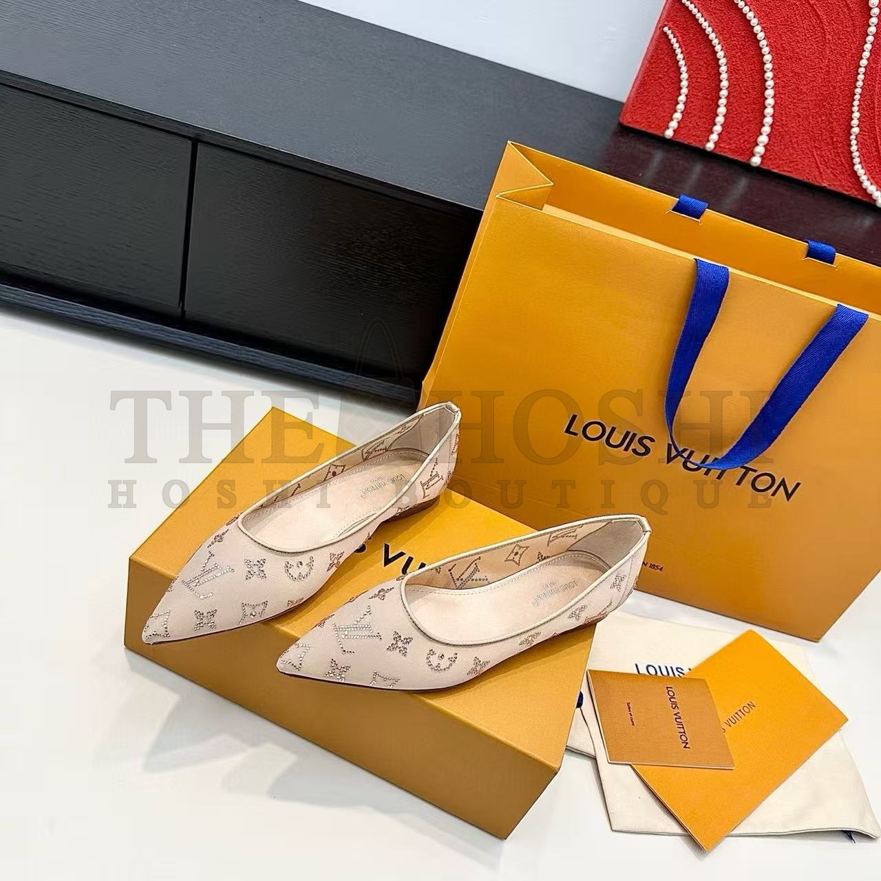 L0vis Vvtt0n LV Gala Monogram Mesh Crystal Heels 290430 Apricot 7.5cm/9.5cm Master Quality