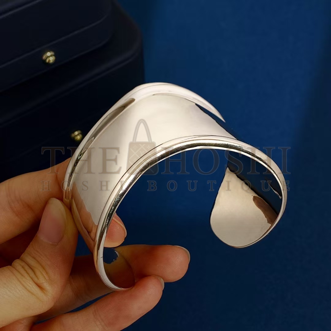 T*f*ny Medium Bone CuffinSterling Silver Bracelet Master Quality