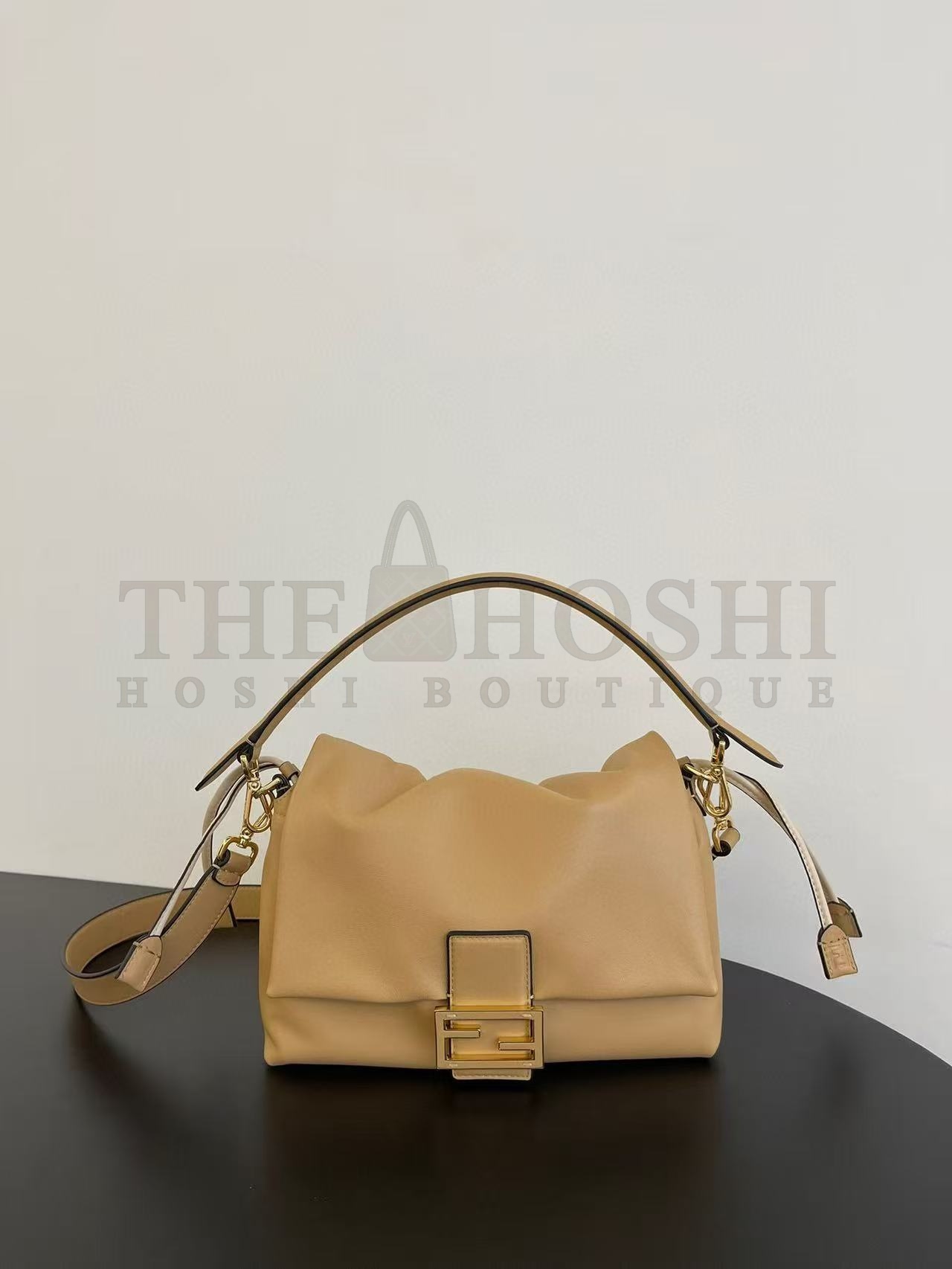 F**di FF Mamma Baguette Leather Shoulder Bag 16*10*13cm/26.5*8.5*18cm/31.5x12x22cm Master Quality