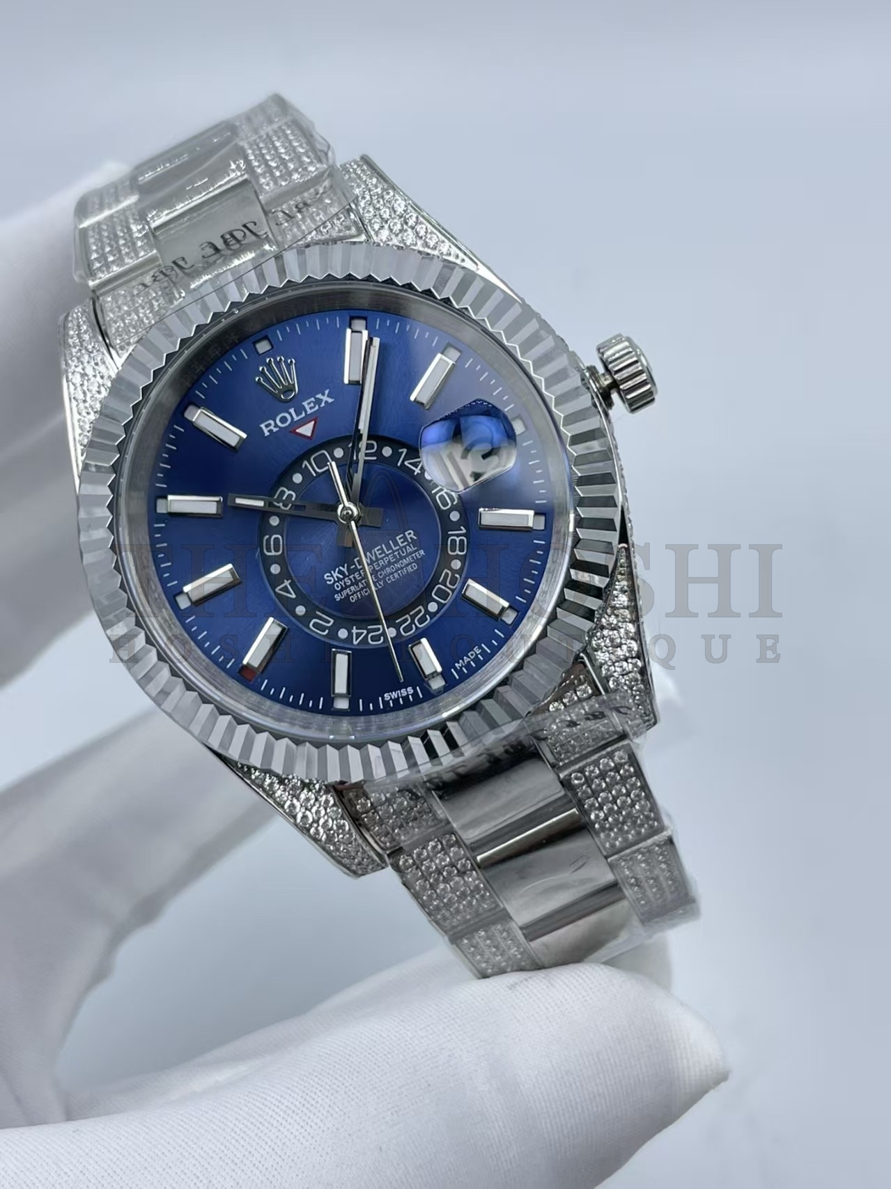 R01ex Datejust 41 Blue Dial Men's Watch Master Quality