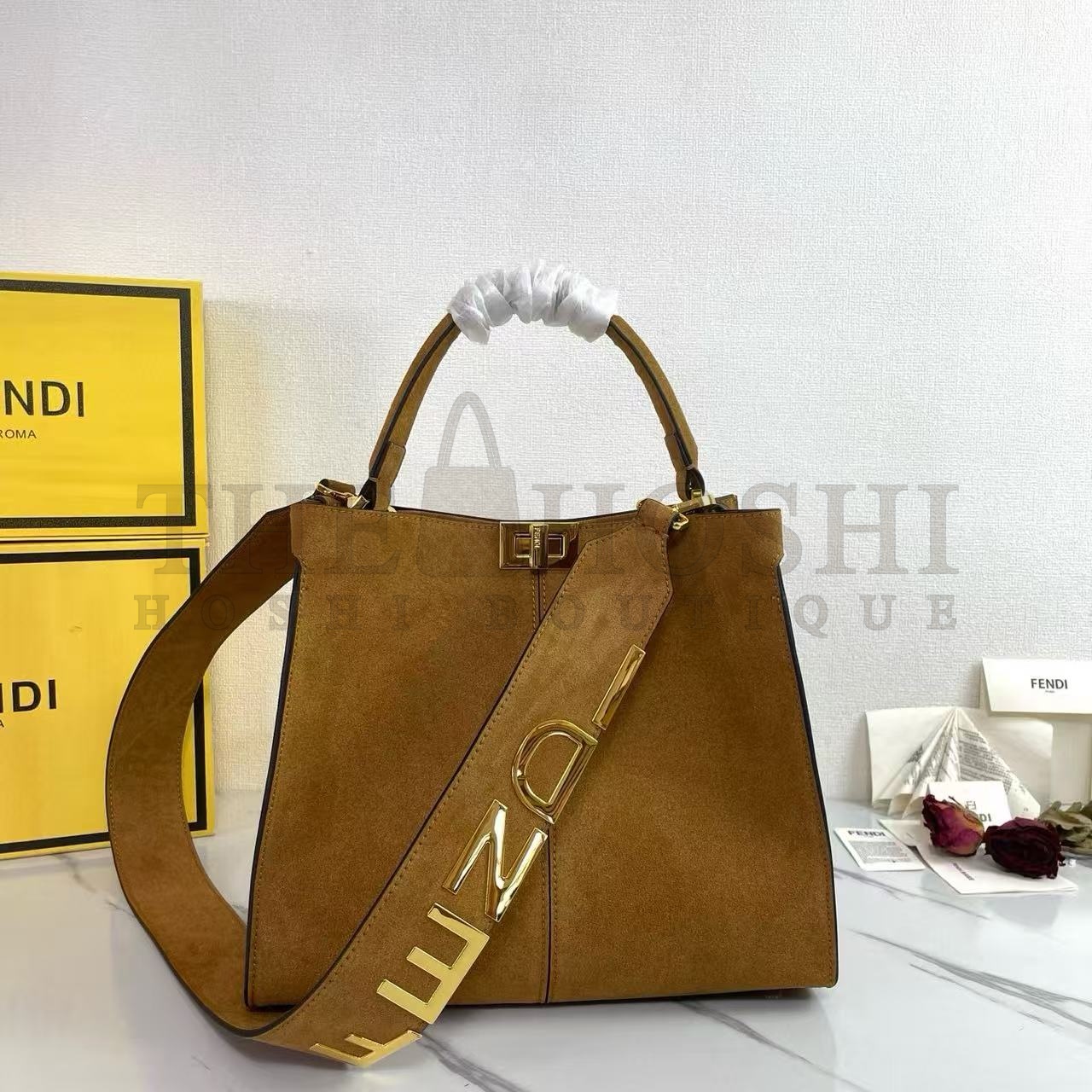 F**di F**di X-Lite Calfskin Tote Bag 3307 Size 43cm/30cm Master Quality
