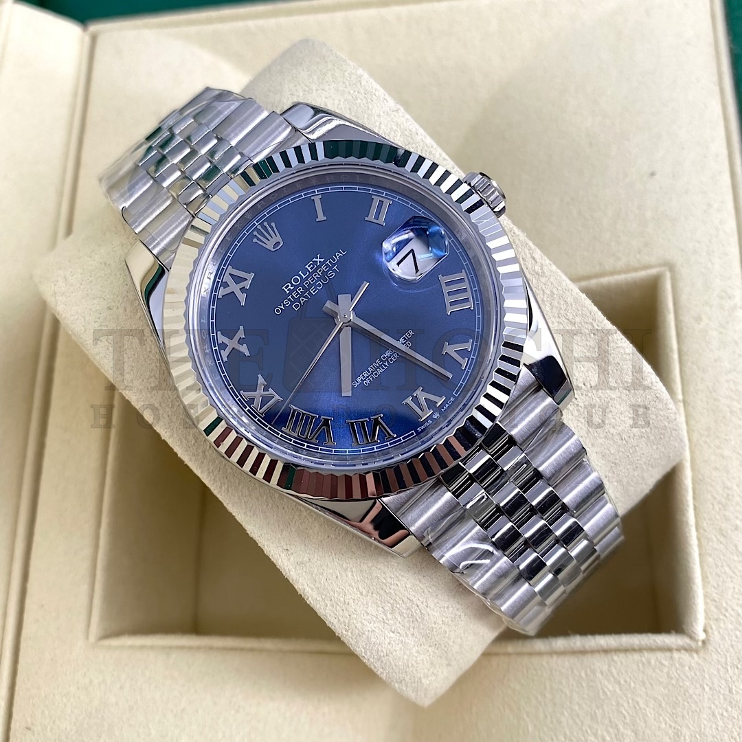 R01ex Datejust 41 Blue Dial Men