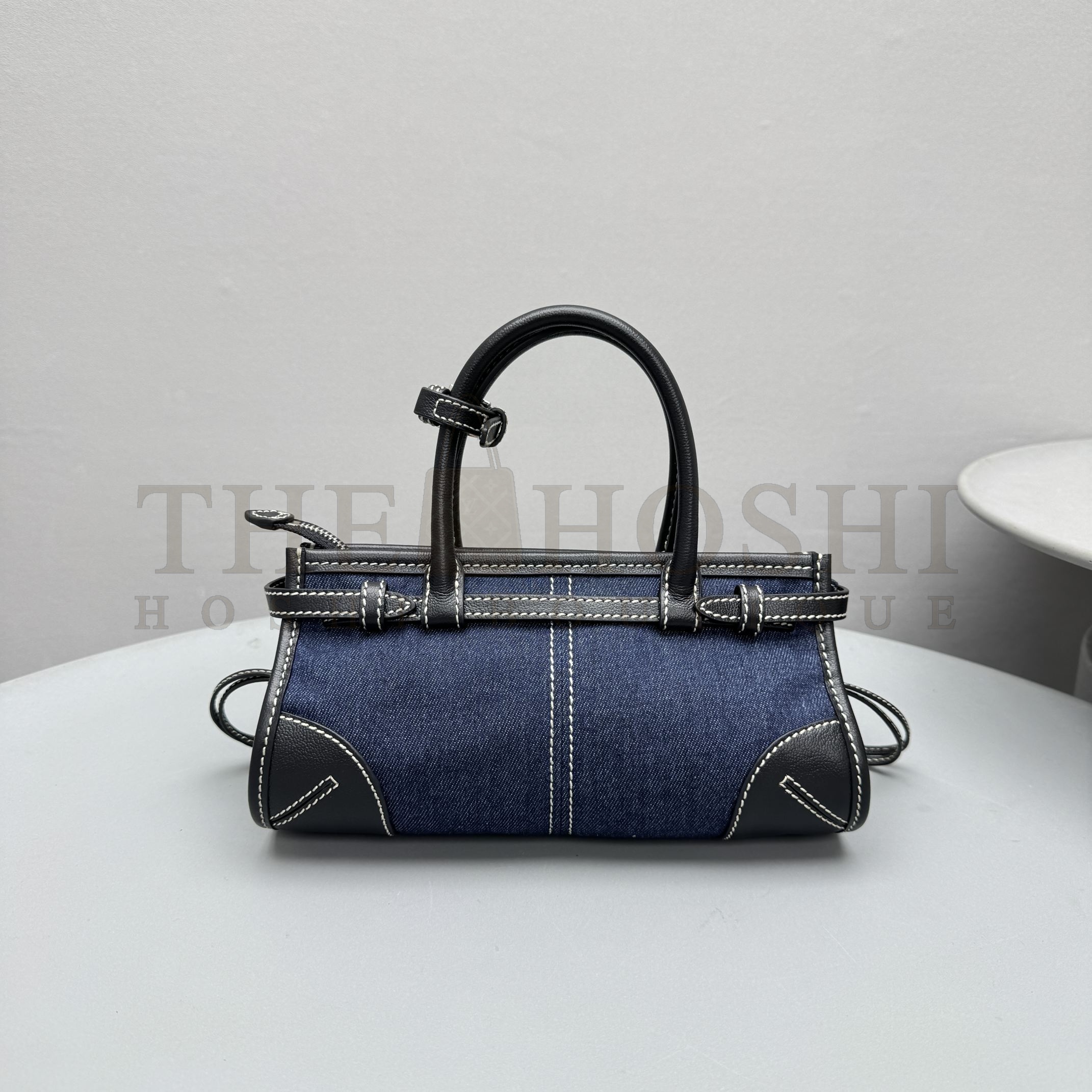 Pra*a mini LEATHER SHOULDER BAG IN bag size:24x8.5x13cm Master Quality