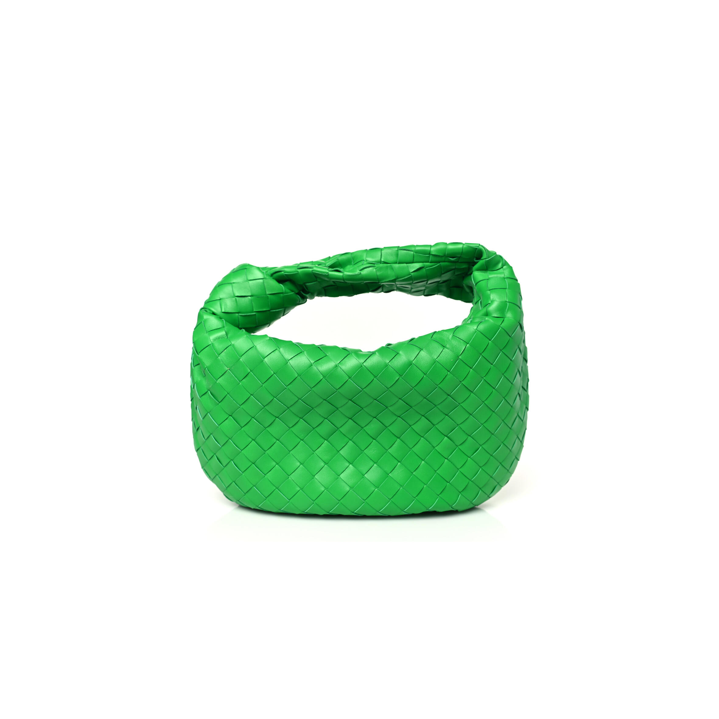 B0tt*ga Ven*ta NAPPA INTRECCIATO TEEN JODIE HOBO PARAKEET (38*27*8cm) Master Quality