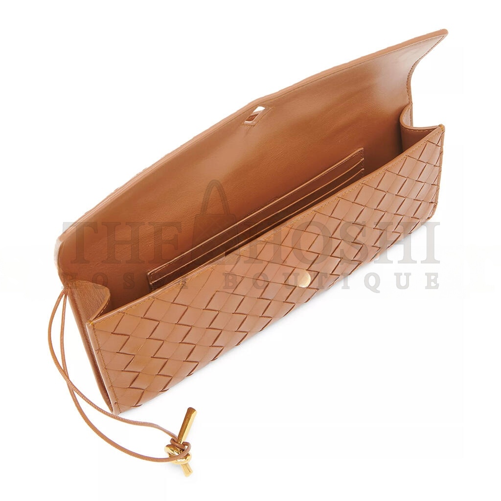 B0tt*ga Ven*ta ANDIAMO CLUTCH 741511VCPP36952 (31*13*3cm) Master Quality