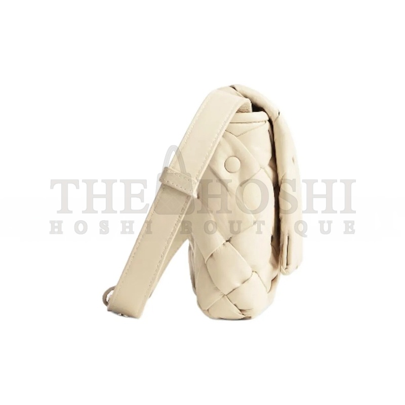 B0tt*ga Ven*ta SMALL RUMPLE MESSENGER 787113V4HO19194 (21*14*5cm) Master Quality