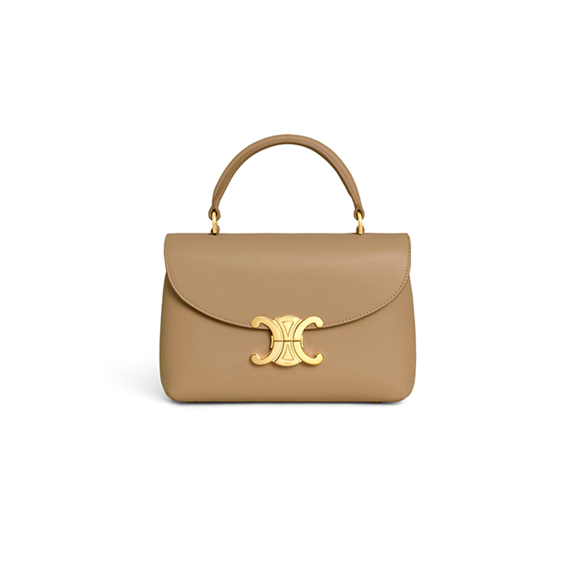 Ce1i*e TEEN NINO BAG IN S*pPLE GRAINED CALFSKIN 118113FXK.18AE (20.5*13*8cm) Master Quality