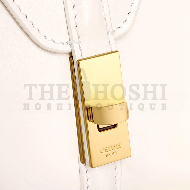 Ce1i*e MINI 16 IN SATINATED CALFSKIN 197983BEY.01RC (18.5*15.5*9cm) Master Quality